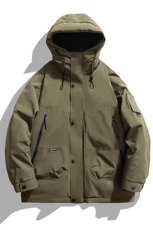 新款情侣款休闲户外90绒户外羽绒服控价279-613B-8016-P210，男装羽绒服，星座613B