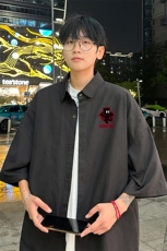 量大优供视频冰丝短袖衬衫男DS240-特P25，男装T恤，电商B367