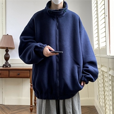 春秋夹克摇粒绒外套大码日系休闲上衣港风潮1016-1JK63P85K115，男装夹克，星座1016-1（原电商B408-1）