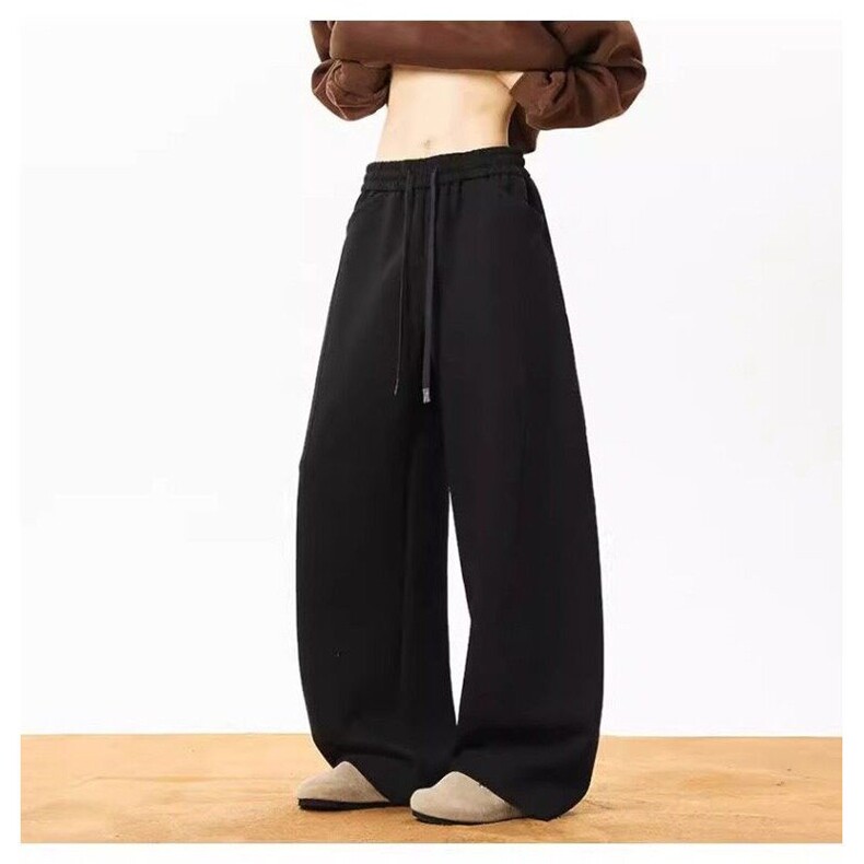 W9227-P43网图现货春季新款高品质休闲宽松弯刀剪裁运动卫裤,男装休闲裤,星座1608-2