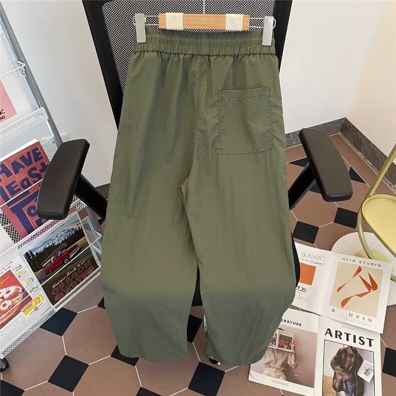 美式复古软壳直筒机能冲锋男女宽松户外登山速干工装裤K2863/P40,男装休闲裤,星座506B