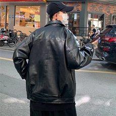 潮流夹克潮男春季PU皮夹克J181P73，男装夹克，星座1116-2