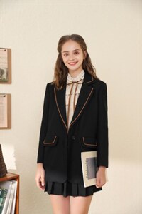 复古西装外套,女装西装,知否