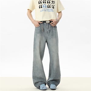 C315-5033现货数据款开春高级美式洗水基本款牛仔裤(P55X79)1图片
