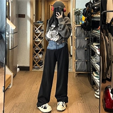 牛仔裤男秋季潮大码休闲裤子高街XK8004P43，男装牛仔裤，星座1116-2