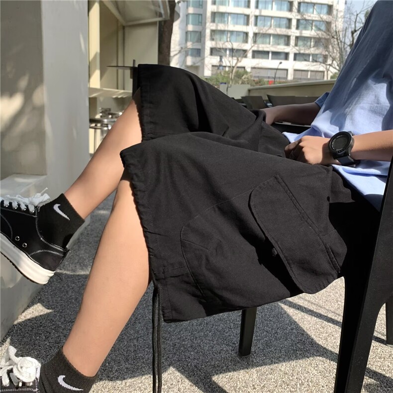 纯棉休闲裤男夏季薄款五分裤纯棉短裤休闲裤XZ212-QDK9002-P27，男装牛仔裤，星座212