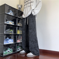 扎染脏脏裤子男秋季弯刀卫裤美式休闲长裤K887*P40控68，男装休闲裤，星座227-1