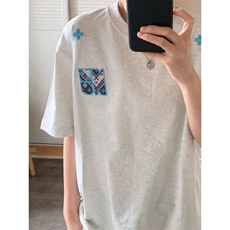 原版刺绣纯棉短袖ZX0308-P30，男装T恤，星座313A(原308A-2)