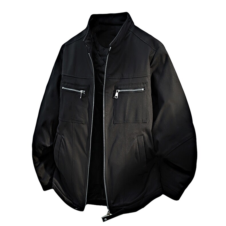 主推工装飞行夹克冬加棉立领棒球服外套A436-807-P85128,男装夹克,电商A436