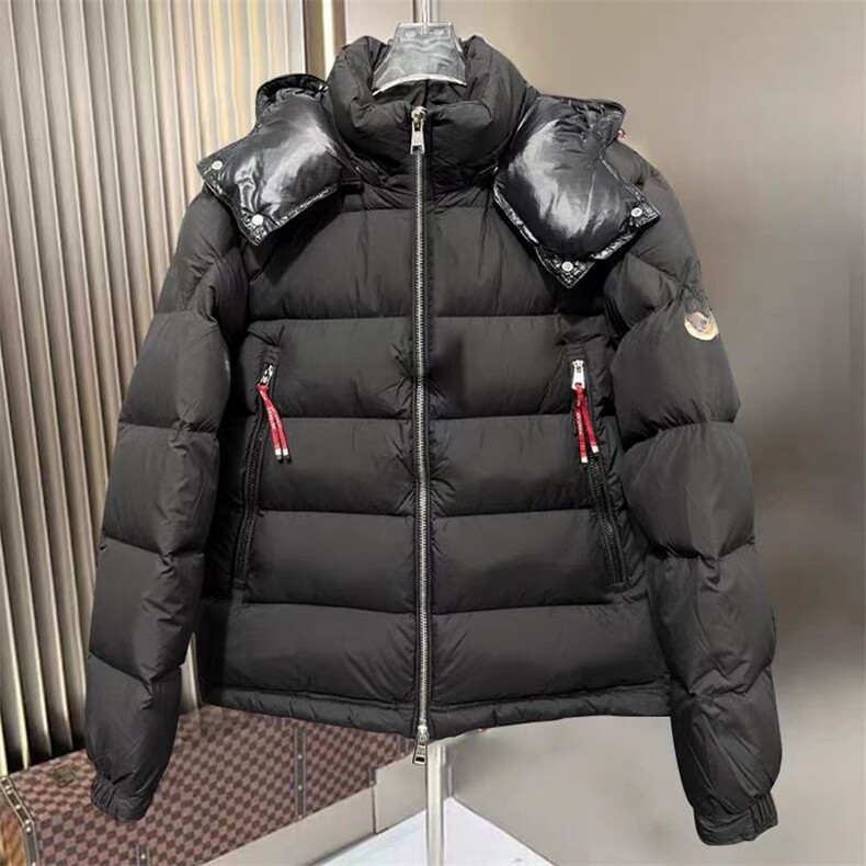 (网图)50白鸭绒轻奢百搭情侣欧货拼色羽绒服313B-6666羽绒-P285,男装羽绒服,星座313B