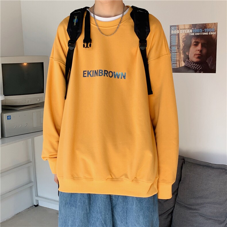港风中性情侣大码休闲运动套头卫衣男外套7666P25,男装卫衣,星座227-7