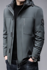 B2375鹅绒精品帽子内胆可脱卸男士羽绒服主推大货高端男装，男装羽绒服，钱塘207-3