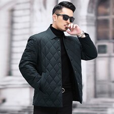 新款冬季中年男士外套棉衣男厚款棉袄男装翻领棉服SFT8-P205,男装棉衣,电商B212（原钱塘6029）