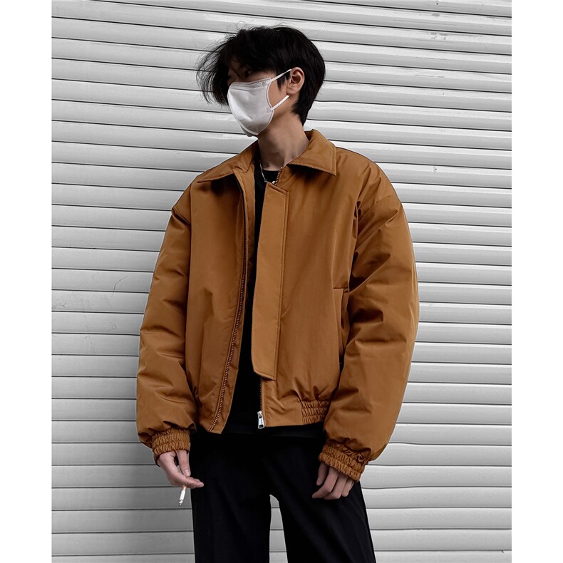 冬季新款2024飞行员夹克加厚棉衣美式短款翻领棉服外套S375-特P88图片