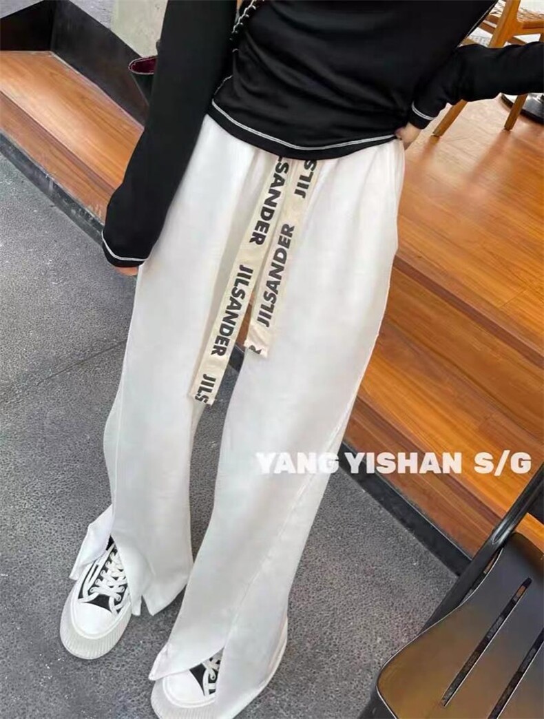 黑白藏青阔腿裤好卖哦，其它，欧妮卡蒂蔓