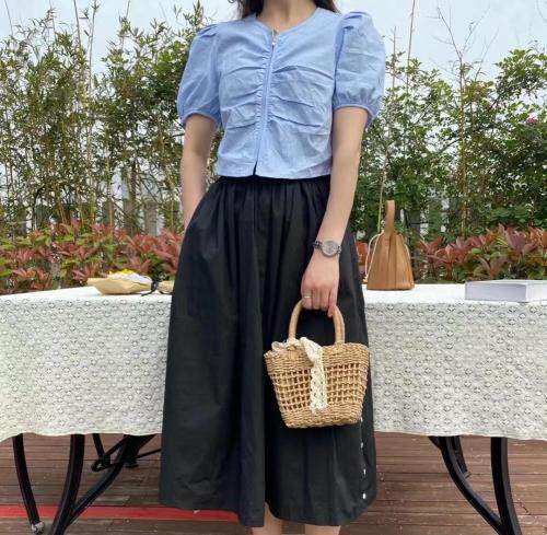 小衫，半裙，女装半身裙，YKS依咔奢