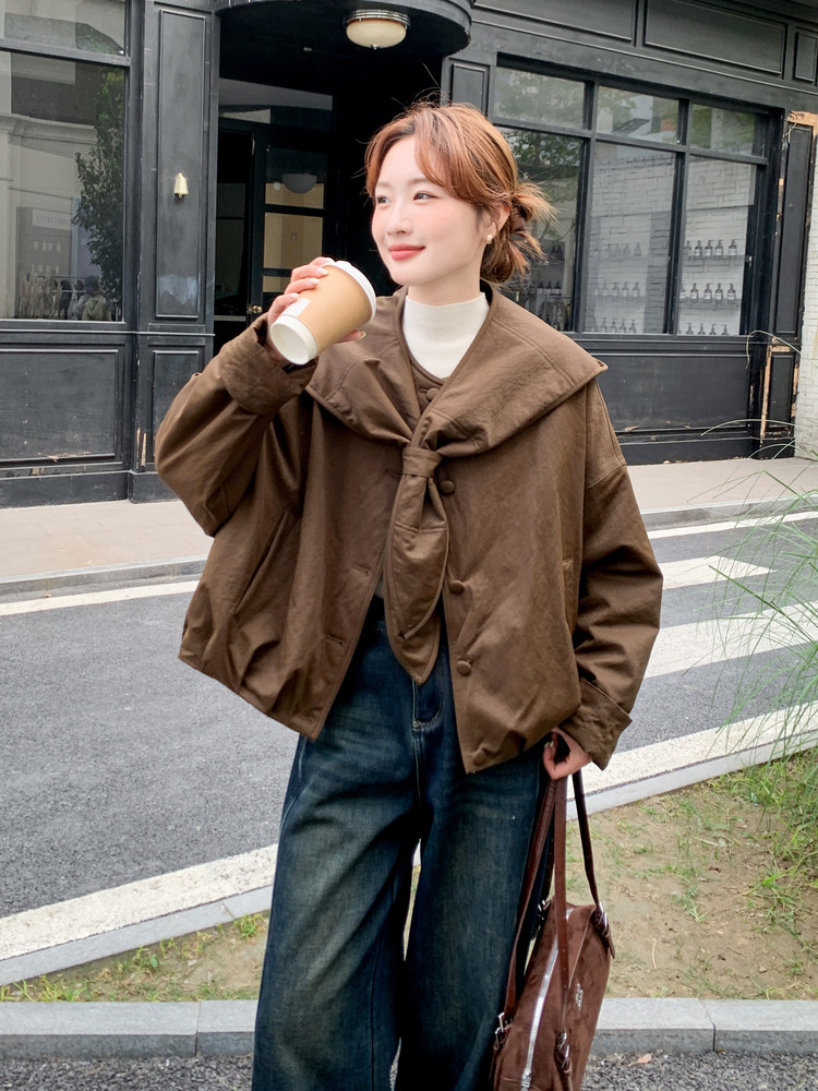 《新款》软糯-亲肤-轻薄款夹棉加绒棉服2C087-1850-P205-K285,女装棉衣/棉服,2C087
