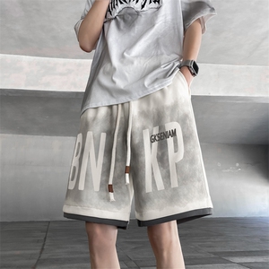 2024新款美式潮牌宽松百搭五分裤夏季休闲运动短裤现货 K8004-P30图片