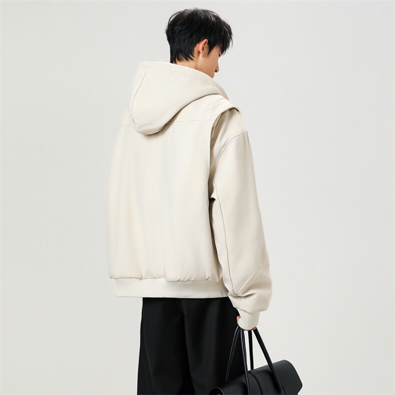 秋冬连帽加绒加厚保暖休闲痞帅棉衣情侣外套7921特批P95,男装棉衣,电商A247