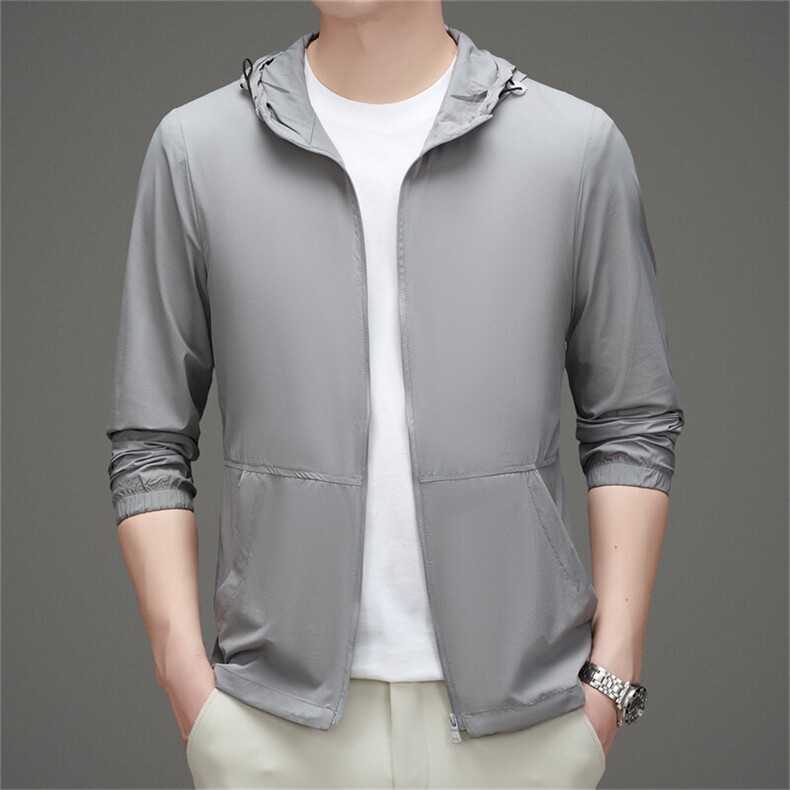 BGW833108春夏男士透气皮肤衣速干外穿防晒服薄款户外免烫外套图片