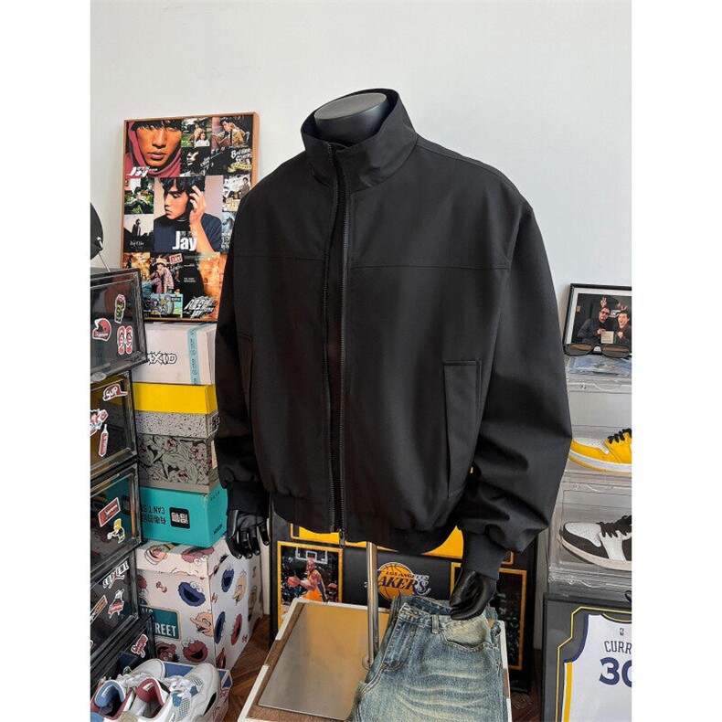 【有货】1075CC-特P58飞行夹克男立领外套工装棒球,男装夹克,星座1007（原301D）