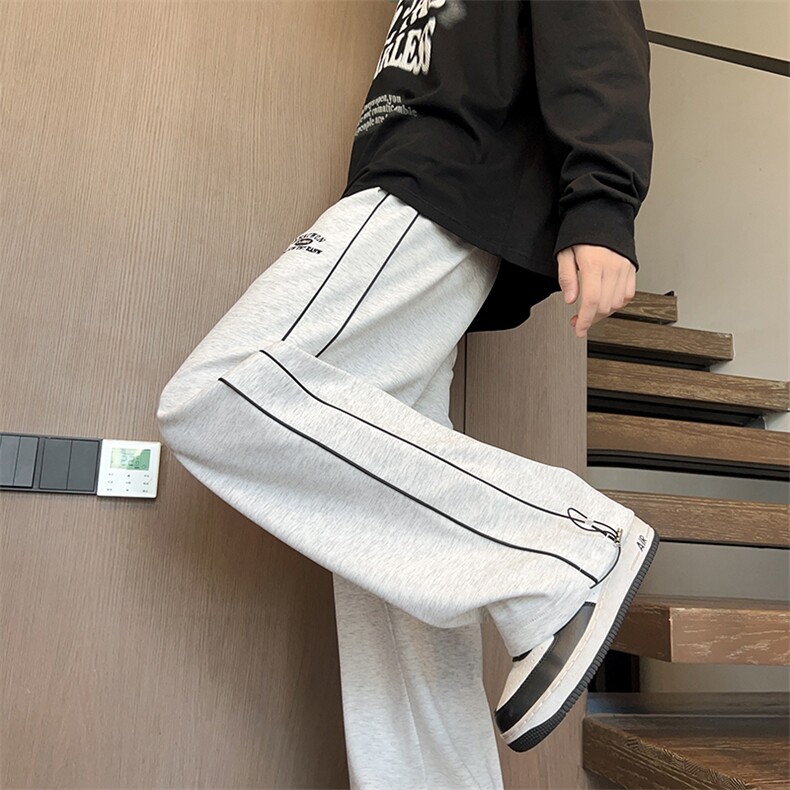 针织休闲裤港风大码卫裤现货壹号院图现货C323-1-K612-TP38,男装休闲裤,电商C323-1