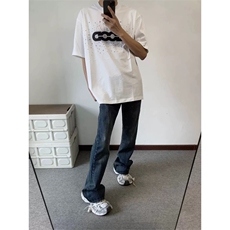 网图有货夏季彩钻假日缤纷糖果钻石短袖T恤男情侣上衣A634-P35，男装T恤，星座1505