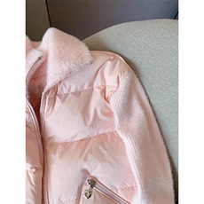 1506-1/M76691/P89超火的针织拼接棉服外套女冬季，男装棉衣，星座1506-1