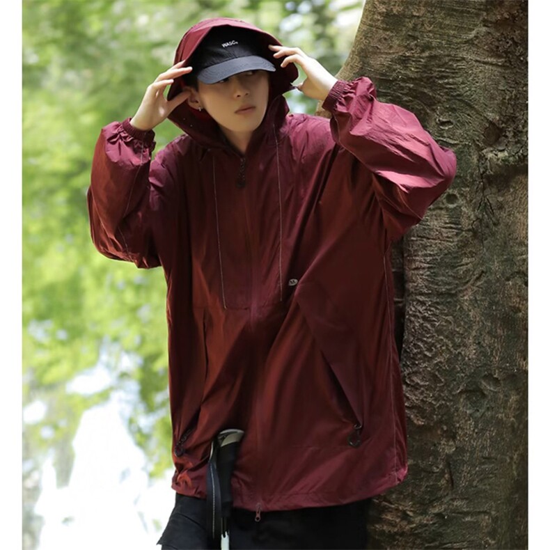山系机能防紫外线冲锋衣男夏轻薄款户外速干防晒LF01P38,男装夹克,星座1116-2