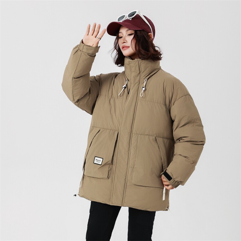 特大码棉衣冬潮流胖子立领保暖加肥加大羽绒棉服 A436-2360-P110图片