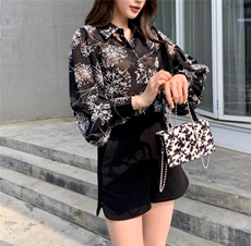 夏季新款，定制面料衬衫，女装衬衫，欧佩琳