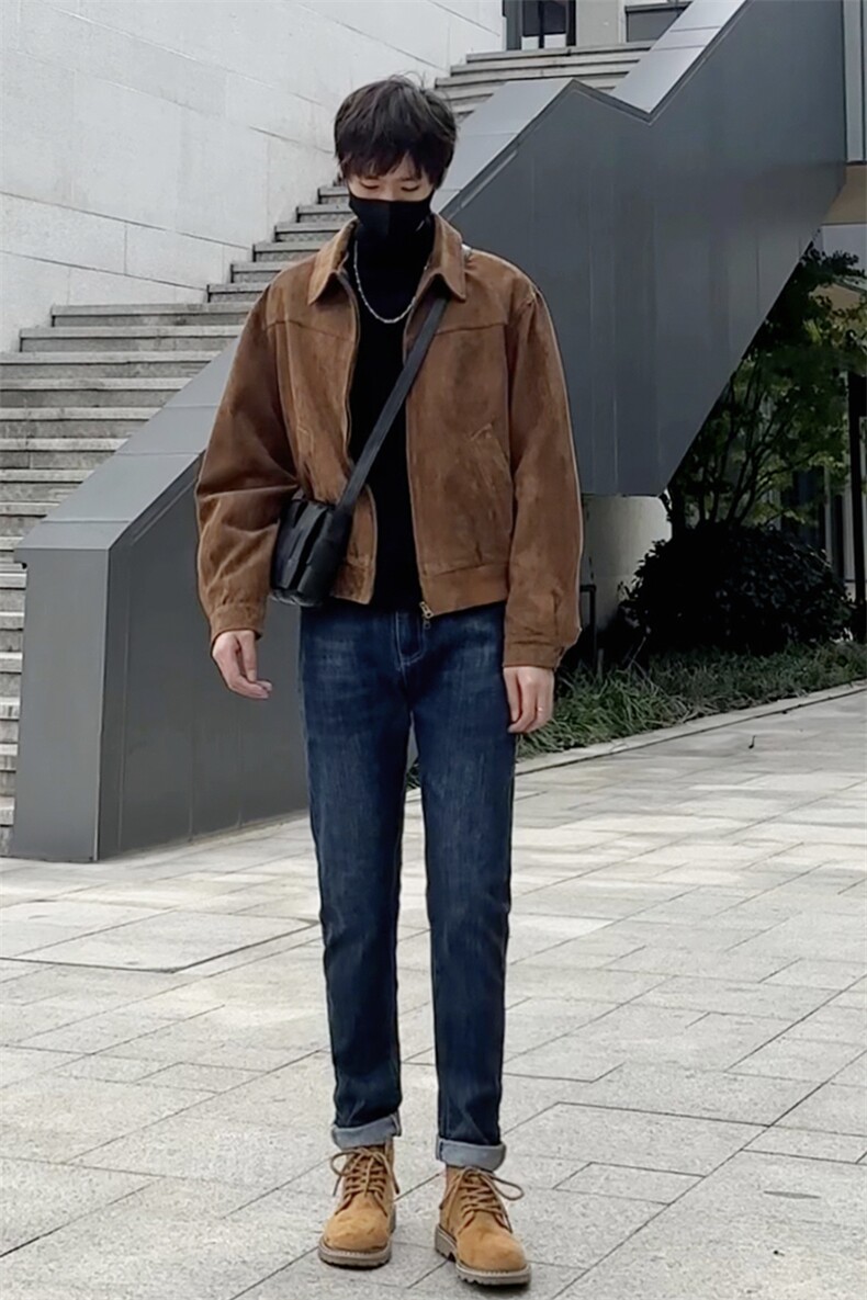 搭配马丁靴的牛仔裤男秋冬修身休闲裤机车风痞帅1412-2/505/P65,男装牛仔裤,星座1412-2