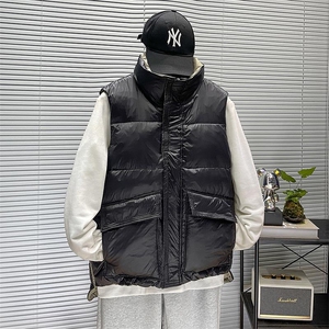 2025新款冬季短款休闲男士羽绒马甲A221-2-6281P150图片