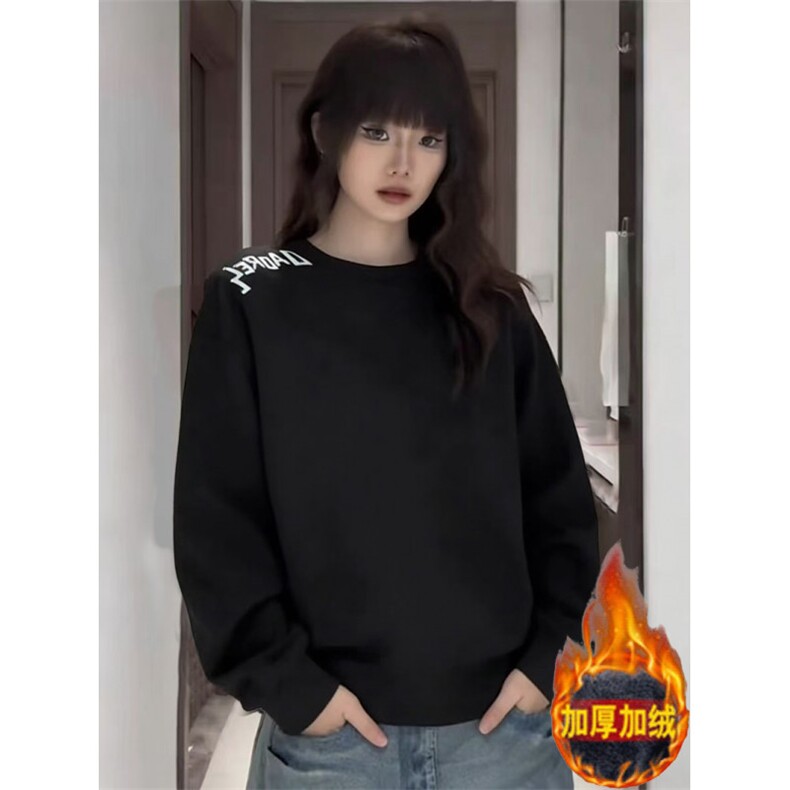 1506/QW11970/P33新款纯棉卫衣男士港风ins潮流百搭图片