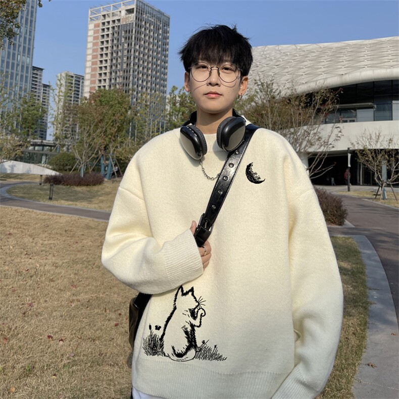 高质量！秋冬季半高领毛衣男士加绒加厚线衣针织衫男DMY545-特P38,男装针织衫/毛衣,电商B371