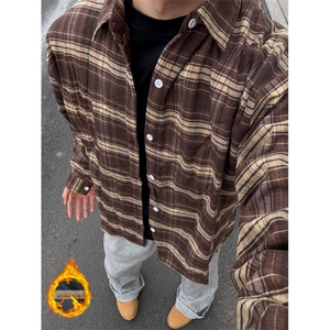 加绒加厚百搭各自衬衫ZC079-P55