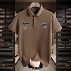 84050-P40轻熟时尚潮流翻领白色新款polo衫男夏季短袖t恤男士衣服，男装Polo衫，电商D310B-1