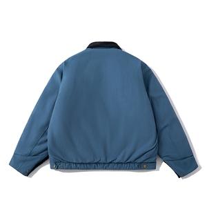 现货 4色翻领秋冬飞行服棉服情侣装夹克复古外套图片