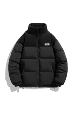 冬季青少年灯芯绒立领拼接外套休闲百搭面包服棉服5302-P78，男装棉衣，电商B306