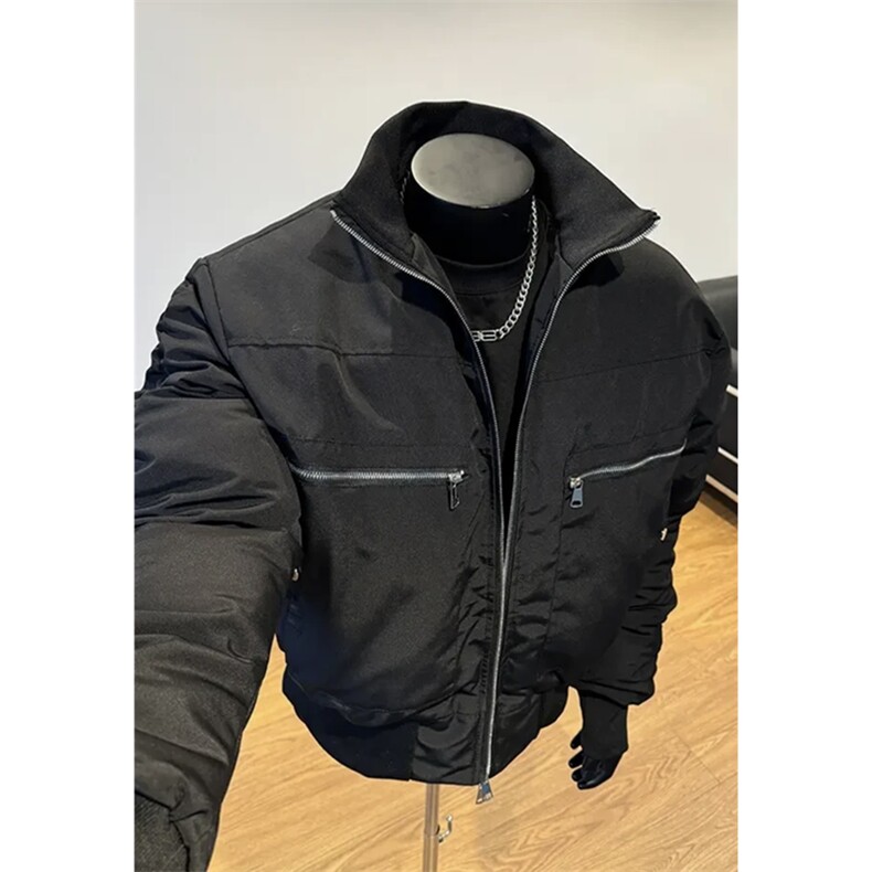 网图BOMBER弯道廓形棉服短款棉衣DY2478-P110夹克DY2476-P90,男装夹克,星座1213