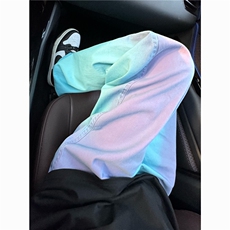 痞帅彩虹渐变牛仔裤扎染撞色直筒阔腿休闲裤1001-1-N33-P55，男装牛仔裤，星座1001-1