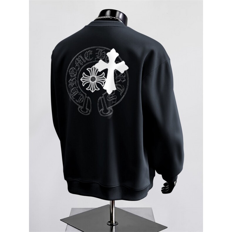 1506-1/WJRW1331加绒/P41加绒卫衣男士加厚宽松圆领长袖套头外套，女装短外套，星座1506-1