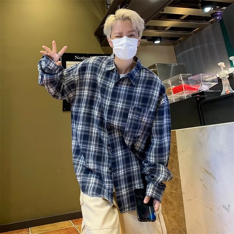 男秋季新款长袖衬衫外套SK312P35,男装衬衫,星座1116-2
