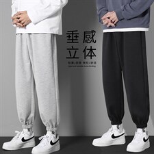 2023秋冬卫裤高弹健康布聚酯纤维WK602-1特批22,男装休闲裤,星座718-1