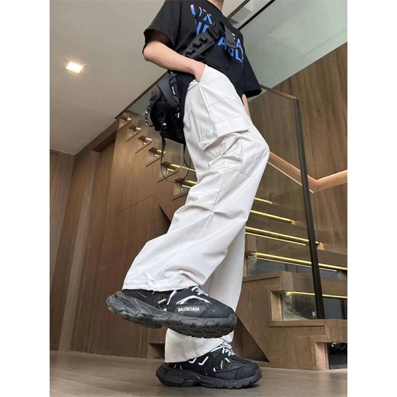 网图慎用口袋工装裤春夏款松弛感裤子高街速干运动裤310A-926-P25,男装工装外套,四季星座310A