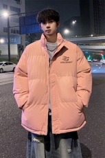 外景冬季加厚面包服男潮设计感宽松保暖棉衣立领外套MF00428/P90，男装棉衣，电商B316
