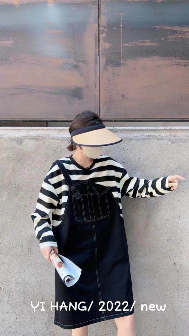 牛仔拼接裙主推主推，其它，一杭