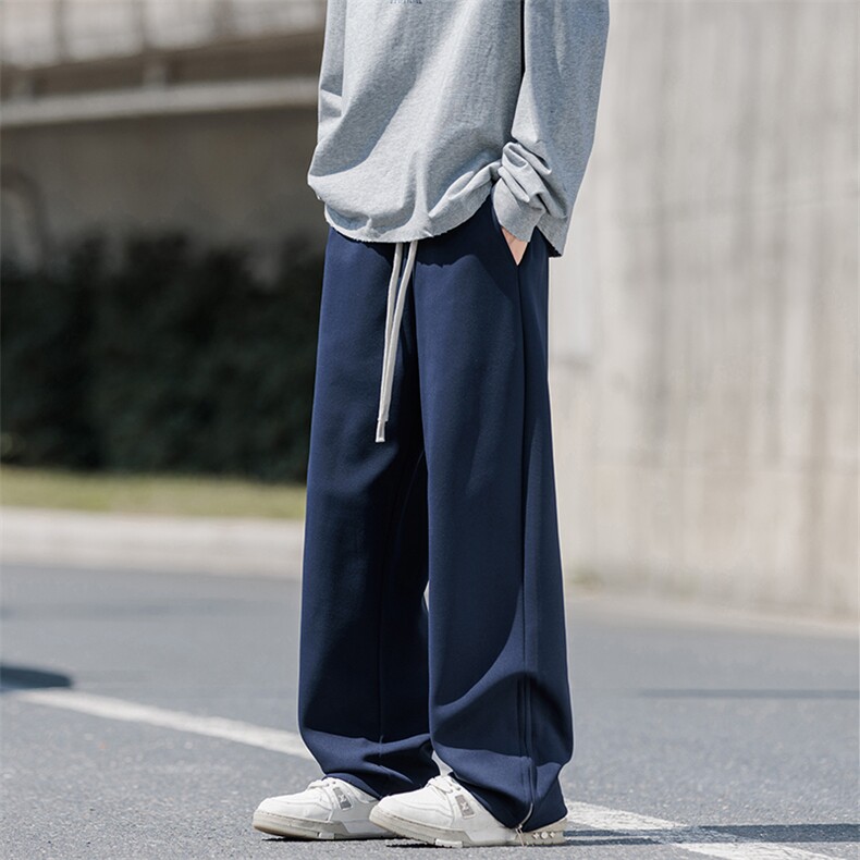 现货秋季新款美式侧边裤脚拉链卫裤男百搭休闲裤子-A2243TP45控79,男装休闲裤,电商B241