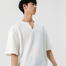 XZ809A/DXVL01/特P18无差价/控38美式V领短袖T恤，男装T恤，星座809A(原222-1)
