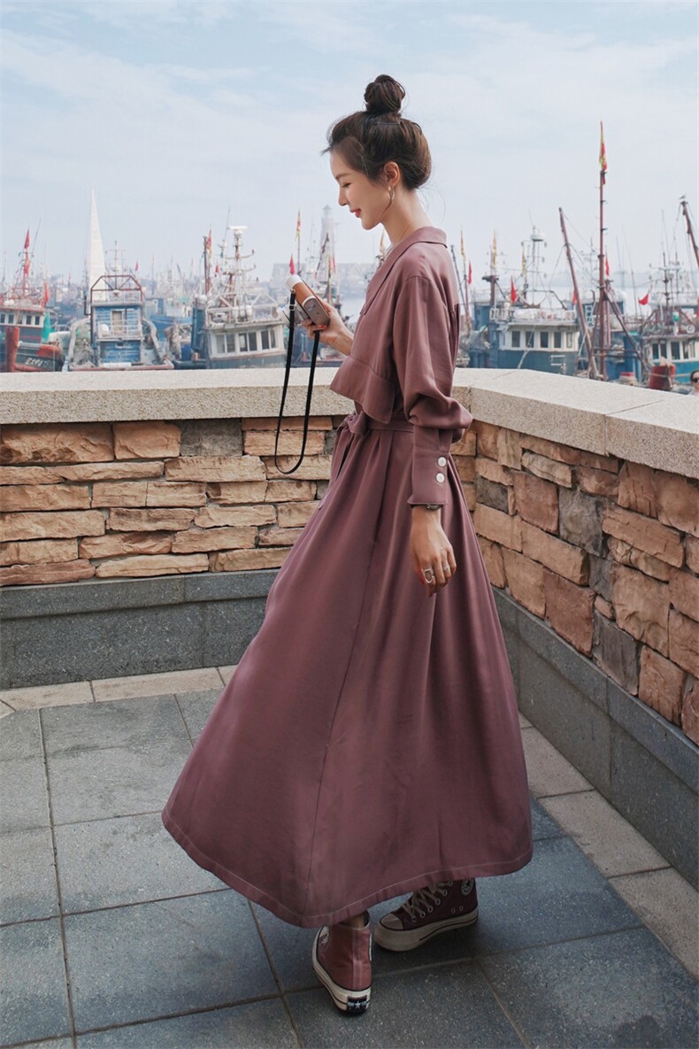现货2021春秋季新款225-2021-P105（控158）,女装连衣裙,浙宝225